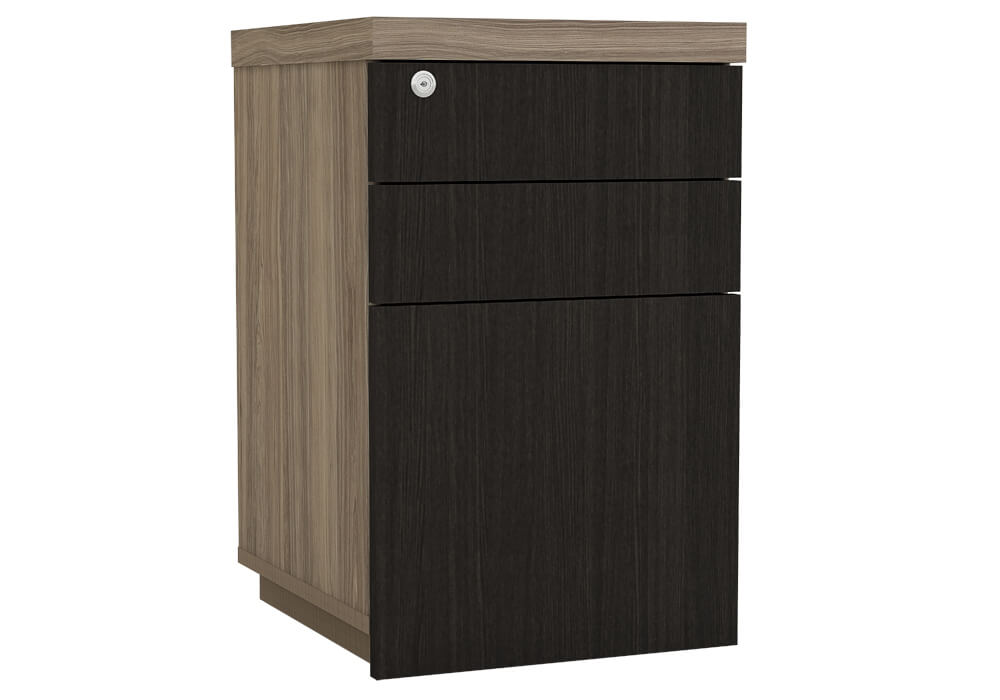 Gaveteiro 2 Gavetas e 1 Pasta Suspensa