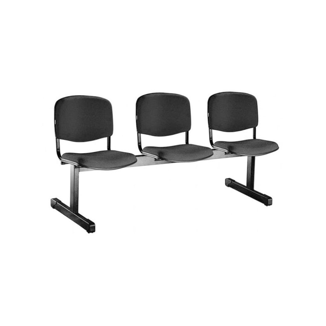 Longarina Conferenza estofada 3 Lugares